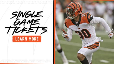 Cincinnati Bengals Tickets | Bengals.com