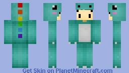 Kawaii Dino Suit... Minecraft Skin