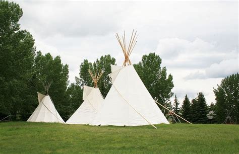 Indian Teepees Heritage Park Calgary Albereta P2732 Indian