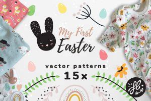 30 Cute Easter Patterns To Decorate Your Design Creatisimo Net