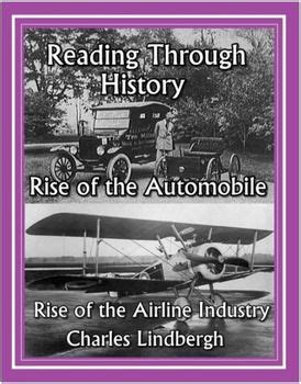 S Automobiles Airplanes And Charles Lindbergh In