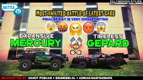 Off The Road Mercury Vs Gepard Epic Battle OTR Bugatti Vs Rally Car