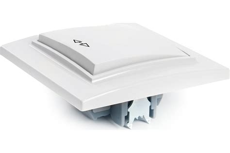 Перекрестный переключатель STEKKER 1-клавишный psw10-9009-01, 250в, 10а ...