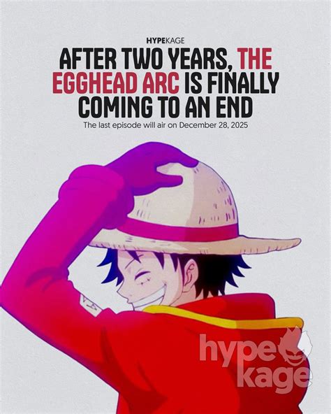 Hypekage - The Egghead Arc in the One Piece anime is finally coming to