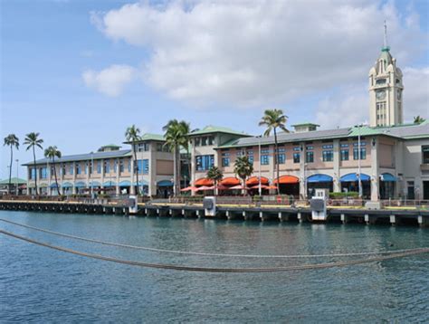 Honolulu Cruise Ship Terminal on the Island of Oahu (Oahu Hawaii)