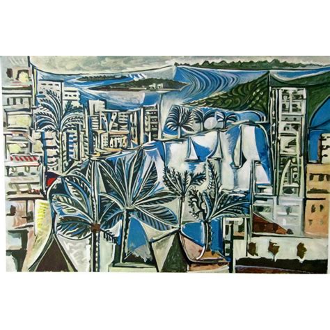 The Bay At Cannes By Pablo Picasso