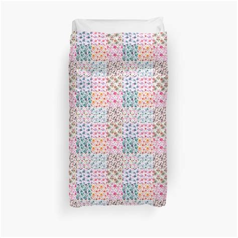 Bright And Funky Patchwork Quilt Pattern By Quirky Kate Redbubble