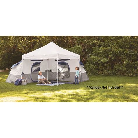 Ozark Trail Connect Tent 8 Person Canopy Tent Straight Leg Canopy Sold Separately Walmart