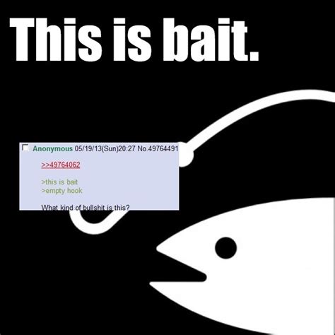 This Is Bait Anonymous Post Blank Template Imgflip