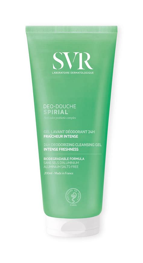 Svr Spirial Gel Deo Duche Ml Odor Control Shower Gel For Long