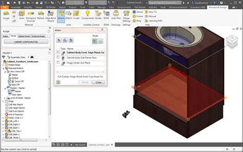 Woodwork For Inventor Hardware Library GRAITEC