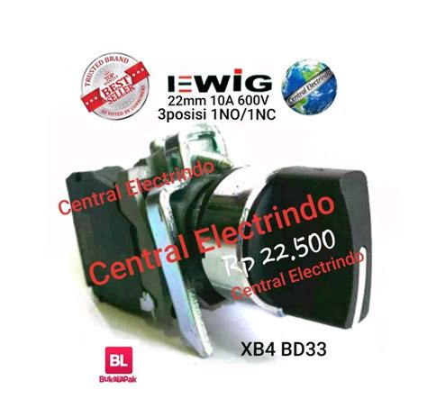 Jual Selector Switch Ewig Mm Xb Bd Posisi No Nc Di Lapak