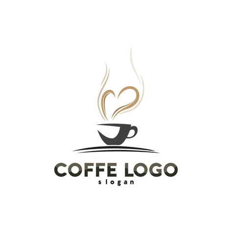 Coffee Cup Logo Template Vector Icon Design And Coffe Black 24720406