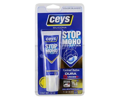 Ceys Silicona Stop Moho Color Blanco Ceys