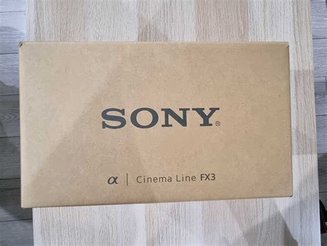 Sony Alpha Fx Ilme Fx Camera Full Frame Cinema Line Berceni Olx Ro