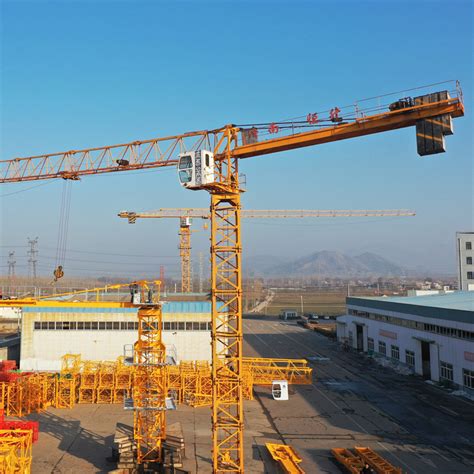 High Quality Ton Qtz Topless Tower Crane For Construction China