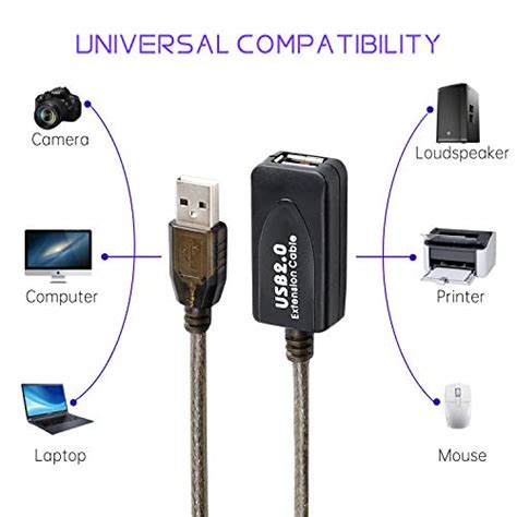 LDKCOK USB 2 0 Type A Male To A Female Active Repeater Extension Cable