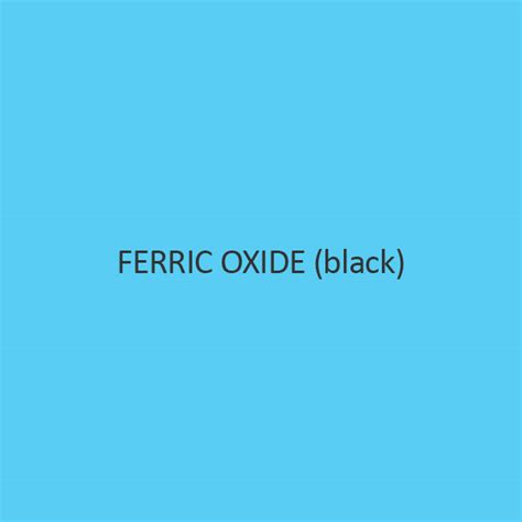 Wondering where to buy Ferric Oxide (Black) (Practical) online in India | ibuychemikals