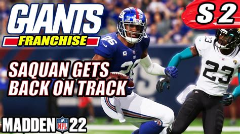 Offense Back On Track Ep New York Giants Madden Franchise