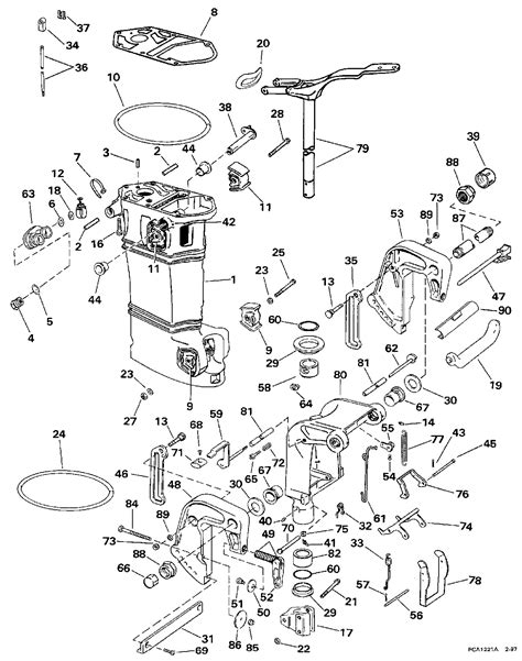 Hp Johnson Outboard Parts Diagram Johnson Hp Outboard