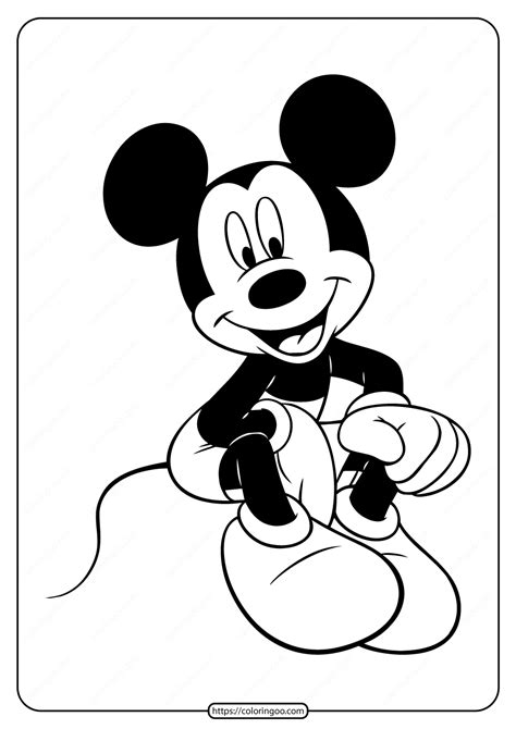 Mickey Mouse Characters Printables