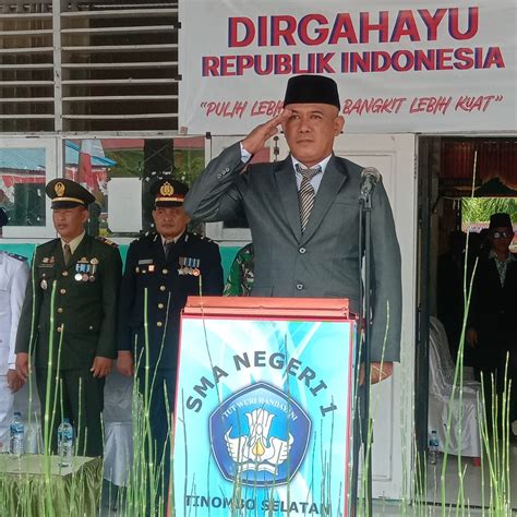 Upacara Memperingati Hut Ke 77 Kemerdekaan Ri Di Tinombo Selatan Berlangsung Hikmat Harian