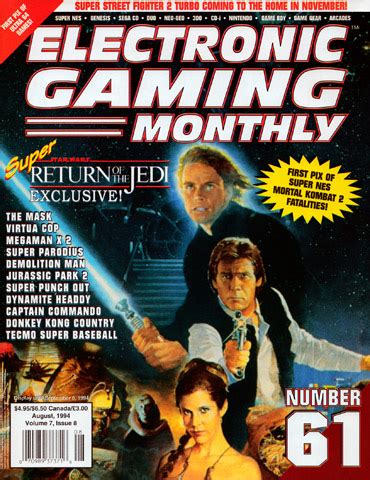 Electronic Gaming Monthly Issue 061 (August 1994) - Electronic Gaming ...