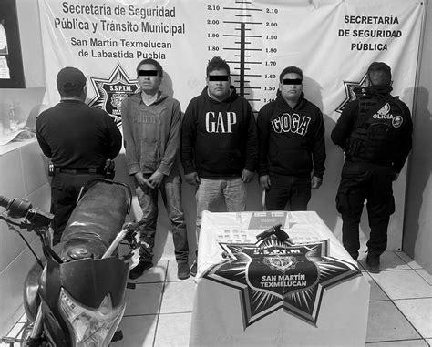 En Texmelucan Aseguran A Tres Con Armas Y Droga Municipios Puebla