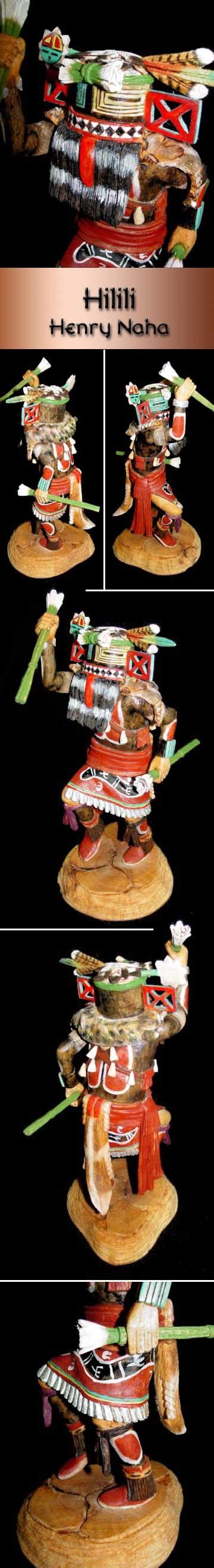 Hopi Kachina Henry Naha Hilili