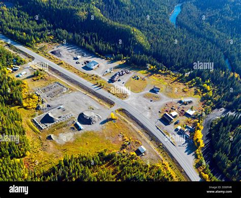 Driving the Alaska Highway up through the Yukon Territory in Canada ...