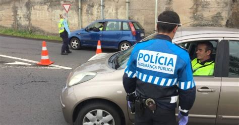 Psp Faz 9 Detenções Por Condução Sob O Efeito Do álcool Na última Semana