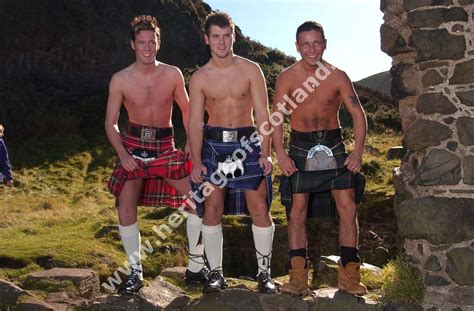 Under Scottish Kilt