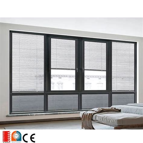 Minimalist Slim Frame Design Aluminium Window Hurricane Impact Window