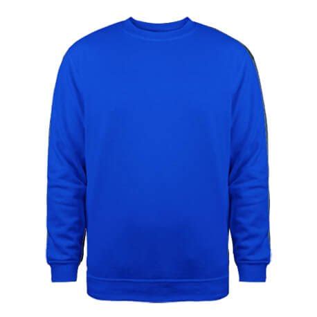 New States Apparel 9000 Crewneck Fleece Royal Blue Sablon DTG