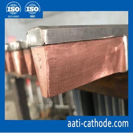 China Stainless Steel Clad Copper Cathode Conductive Hanger Bars