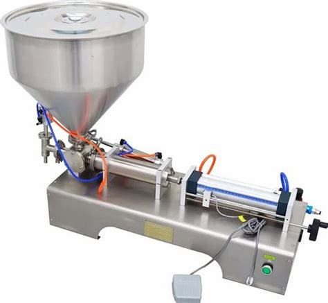 Stainless Steel Paste Filling Machine V Single Phase Hz At Rs