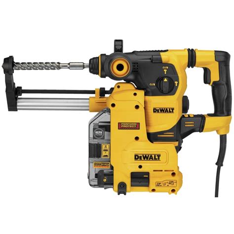 Dewalt 8 5 Amp 1 1 8 Inch Corded Sds Plus Rotary Hammer Kit With Onboard Dust Extractor The