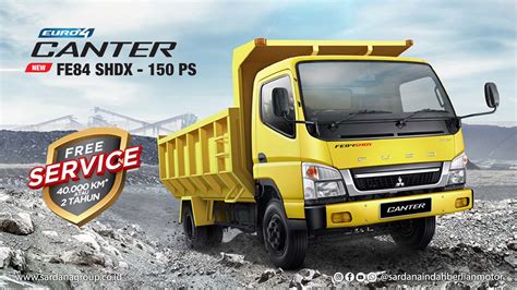 Review Mitsubishi Fuso Canter 84 SHDX Sardana Group Dealer Resmi