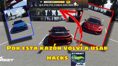 Por esta razón volví a usar hacks en carX street última versión 1 0 2