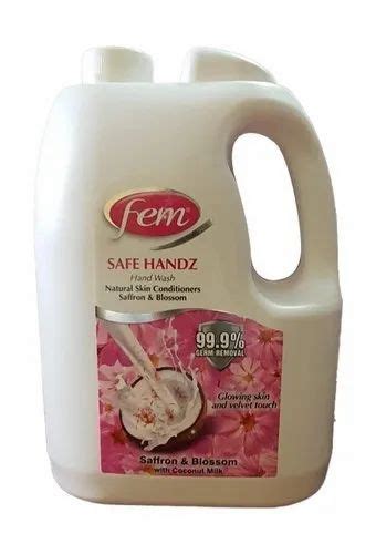 Liquid Fem Safe Handz Hand Wash Packaging Type Can Packaging Size