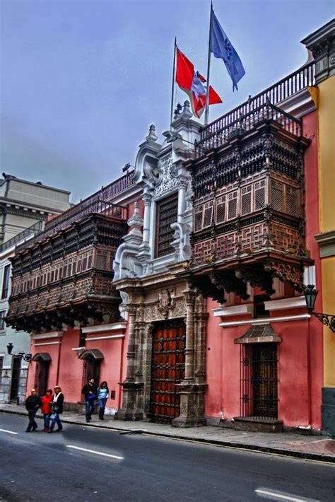 Palacio De Torre Tagle Canciller A Lima Per Viaje Espa A