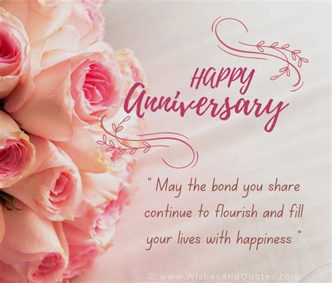 300+ Wedding Anniversary Wishes, Quotes and Messages