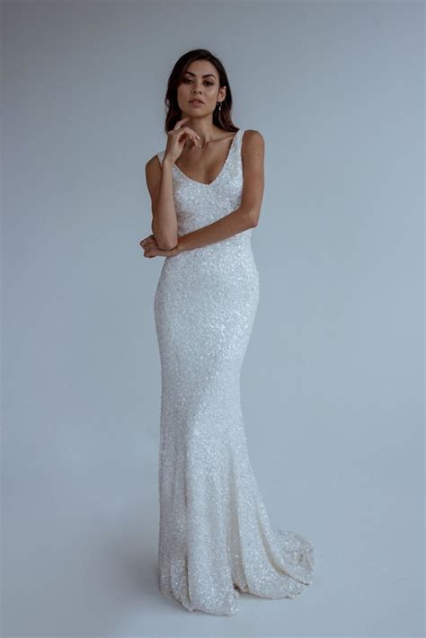 34 Sequin Wedding Dresses Stillwhite Blog Wedding Dress Sequin