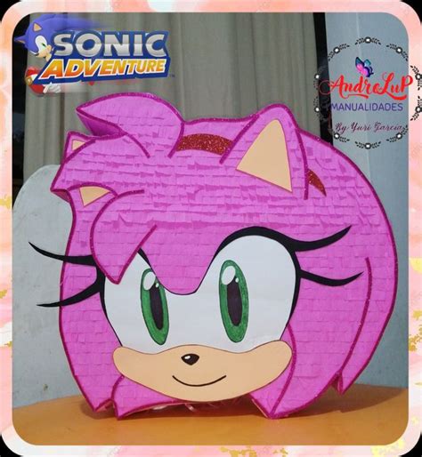 Piñata amy Rose Piñatas para niños Banderas de feliz cumpleaños