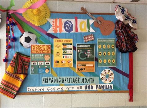 Hispanic Heritage Month Display Ideas