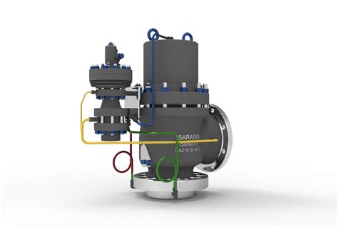 Series Pilot Operated Pressure Relief Valve