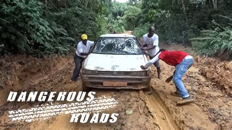 Worlds Most Dangerous Roads Cameroon Reptlls And Mud Youtube