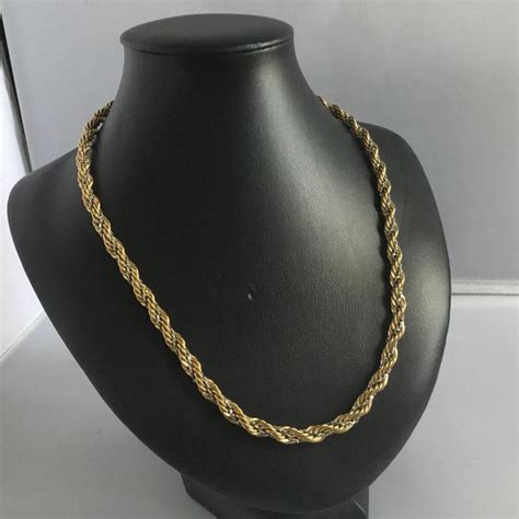 Monet Gold Plated Necklace Catawiki