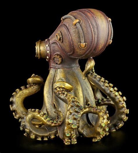 Steampunk Oktopus Figur