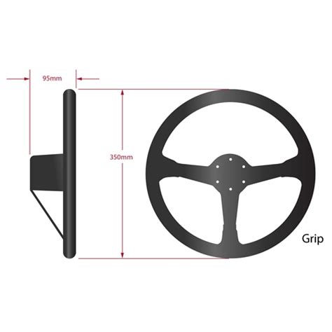 Impact Racing Grip Steering Wheel